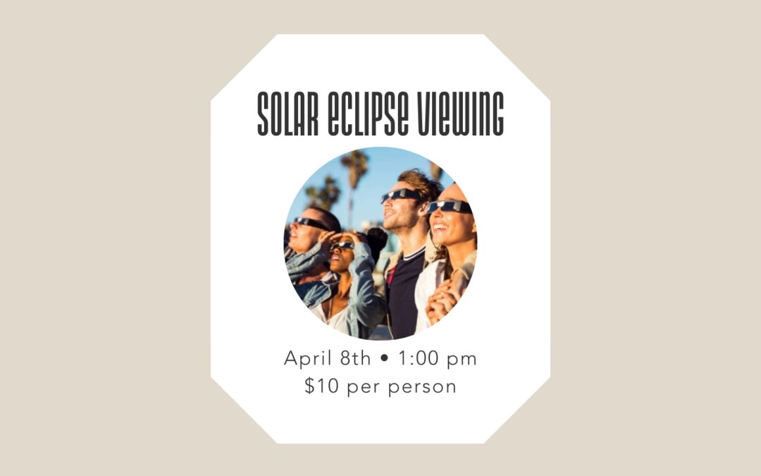 4/8 Solar Eclipse Viewing & Teaching