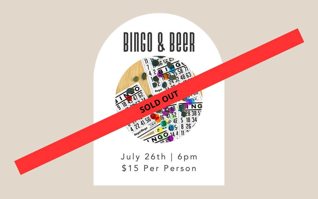 7/26 Bingo & Beer