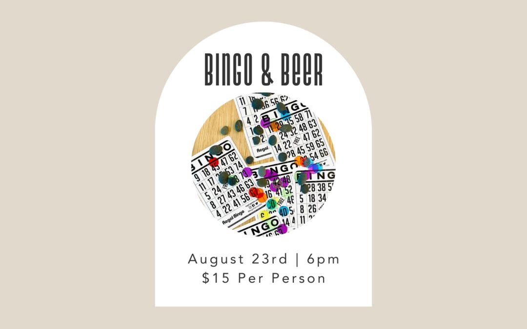 8/23 Bingo & Beer