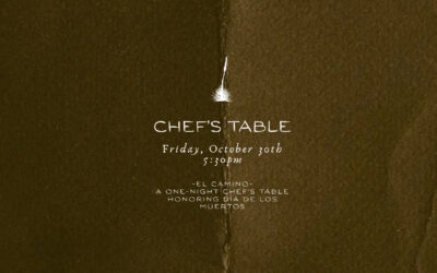 10/30 Chef’s Table